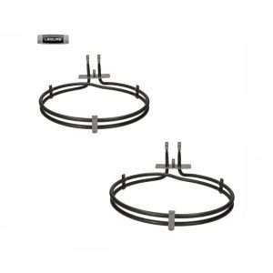 2 x Genuine Leisure Fan Oven Heating Element 1800w 262900074 / ELE4018 / ELE9743
