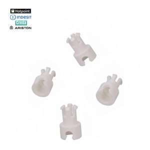 4 x Genuine Hotpoint Indesit Creda Dishwasher Wheel Axle C00104638