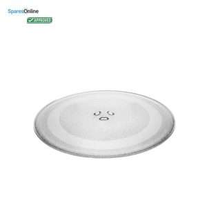 Compatible Logik Microwave Glass Turntable Plate 245mm | 3 Central Fixings - Image 1