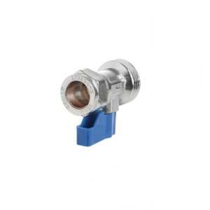 Hose Inline Taps Straight for Washing Machine & Dishwasher Plumbing (Hot & Cold Pack) - Image 5