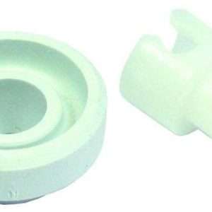 Genuine Hotpoint Indesit Dishwasher Upper Basket Wheel C00104640 / 104640 - Image 1