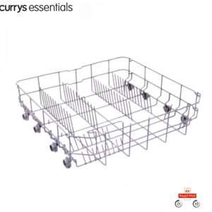 Genuine Currys Essentials Lower Dishwasher Basket With Wheels 12976000006251 - Image 1