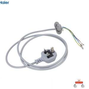 Genuine Haier Washing Machine Mains Lead Power Cable With UK Plug 91200201 / 41034522 - Image 1