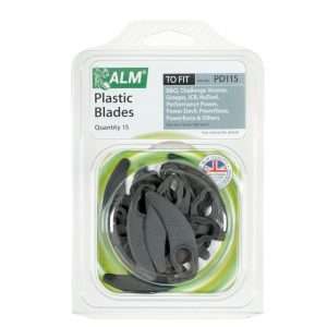 Compatible ALM PD115 Plastic Hover Mower Blades Pack of 5 | Powerbase - Image 1
