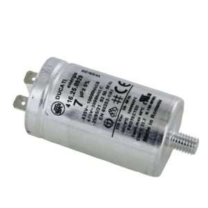 Genuine Candy Tumble Dryer Motor Capacitor 7uF 41039164 | Also 70028015 - Image 1